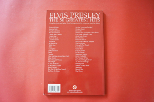 Elvis - The 50 Greatest Hits Songbook Vocal Guitar Chords