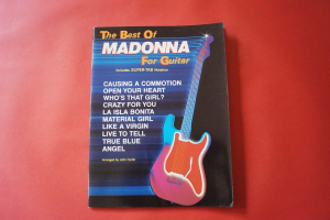 Madonna - The Best of for Guitar Songbook Notenbuch Vocal Guitar