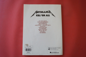 Metallica - Kill em all (ältere Ausgabe) Songbook Notenbuch Vocal Guitar