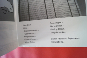 Muse - Origin of Symmetry Songbook Notenbuch Vocal Guitar