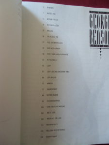 George Benson - The Best of (Revised Ed.) Songbook Notenbuch Vocal Guitar