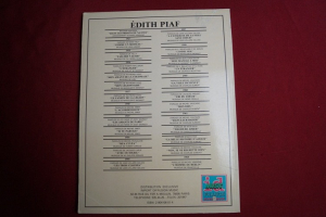 Edith Piaf - 25 Chansons (ältere Ausgabe) Songbook Notenbuch Piano Vocal Guitar PVG