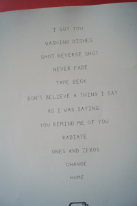 Jack Johnson - From here to now Songbook Notenbuch Vocal Guitar