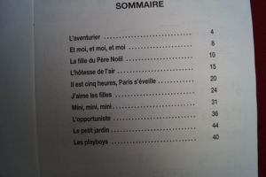 Jacques Dutronc - Top Dutronc Songbook Notenbuch Piano Vocal Guitar PVG