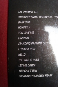 Kelly Clarkson - Stronger Songbook Notenbuch Piano Vocal Guitar PVG