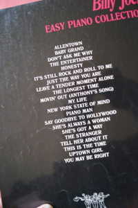 Billy Joel - Easy Piano Collection Songbook Notenbuch Vocal Easy Piano