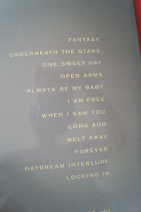 Mariah Carey - Daydream Songbook Notenbuch Piano Vocal Guitar PVG