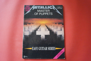 Metallica - Master of Puppets (ohne Poster) Songbook Notenbuch Vocal Easy Guitar