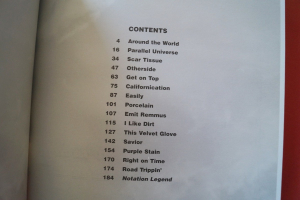 Red Hot Chili Peppers - Californication Songbook Notenbuch für Bands (Transcribed Scores)