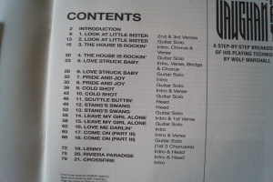 Stevie Ray Vaughan - Signature Licks (mit CD) Songbook Notenbuch Guitar