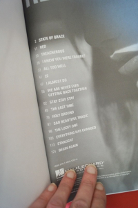 Taylor Swift - Red Songbook Notenbuch Piano Vocal Guitar PVG