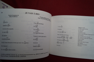 Claude Francois - Je chante Songbook Vocal Chords