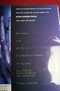 Steve Vai - Alien Love Secrets (Signature Licks, mit CD) Songbook Notenbuch Guitar