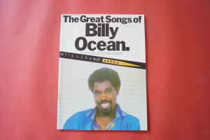 Billy Ocean - The great Songs of Songbook Notenbuch Piano Vocal Guitar PVG
