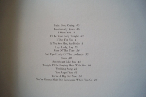 Bob Dylan - Love Songs Songbook Notenbuch Piano Vocal Guitar PVG