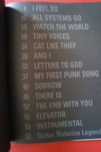 Box Car Racer - Box Car Racer Songbook Notenbuch Vocal Guitar