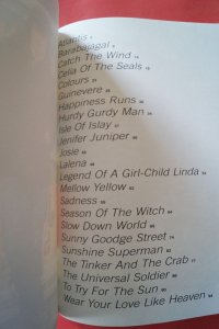 Donovan - The Music of Songbook Notenbuch Piano Vocal Guitar PVG