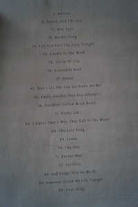 Elton John - The Collection (Piano Solos) Songbook Notenbuch Piano