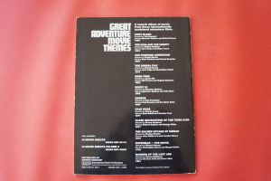 Great Adventure Movie Themes Songbook Notenbuch Piano Vocal Guitar PVG