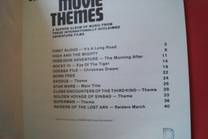 Great Adventure Movie Themes Songbook Notenbuch Piano Vocal Guitar PVG