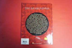 Jump Jive Wail & Swing Songbook Notenbuch Easy Piano Vocal