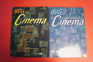 The Best of Cinema Volume 1 & 2 Songbooks Notenbücher Piano Vocal Guitar PVG