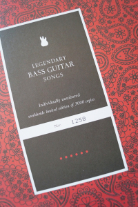 Legendary Bass Guitar Songs (in Box) Songbook Notenbuch Vocal Bass