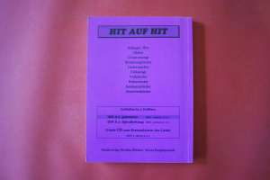 Hit auf Hit (Kleinformat) Songbook Notenbuch Vocal Guitar