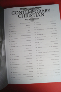 Ultimate Contemporary Christian Songbook Notenbuch Piano Vocal Guitar PVG