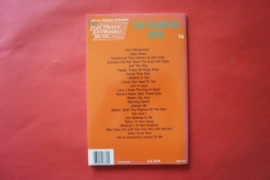 Top Country Hits Songbook Notenbuch Easy Keyboard Vocal