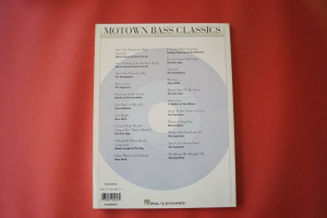 Motown Bass Classics Songbook Notenbuch Vocal Bass