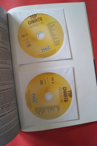 Hage Top Charts Gold Band 10 (mit 2 CDs) Songbook Notenbuch Piano Vocal Guitar PVG