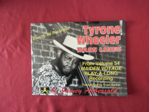 Tyrone Wheeler - Bass Lines Songbook Notenbuch Bass