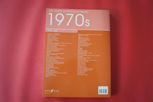 100 Years of Popular Music: The 70s Vol. 1 (neuere Ausgabe) Songbook Notenbuch Piano Vocal Guitar PVG