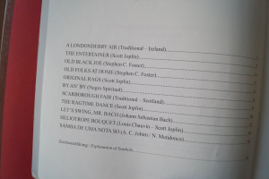 Folk Rags & Spirituals Songbook Notenbuch Vocal Easy Guitar