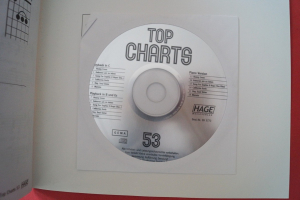 Hage Top Charts Heft 53 (mit CD) Songbook Notenbuch Piano Vocal Guitar PVG