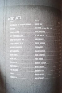 Modern Rock Hits for Easy Guitar Songbook Notenbuch Vocal Easy Guitar