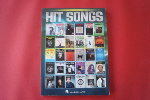 Hit Songs Songbook Notenbuch Easy Piano Vocal