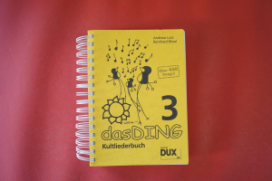 Das Ding Band 3 Songbook Vocal Guitar Chords