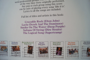 The 70s Rock Score (Version 1)Songbook Notenbuch für Bands (Transcribed Scores)