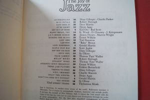 The Joy of Jazz Songbook Notenbuch Piano