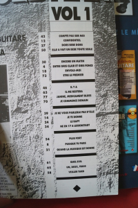 Jean-Jacques Goldman - Special Guitar Tablatures Vol. 1 & 2 Songbooks Notenbücher Vocal Guitar