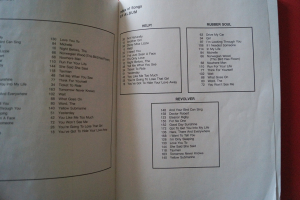 Beatles - Help / Rubber Soul / Revolver Songbook Notenbuch Piano Vocal Guitar PVG