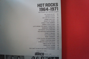 Rolling Stones - Hot Rocks (Deluxe Edition) Songbook Notenbuch Piano Vocal