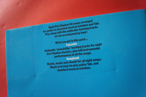 Eric Clapton - You & Eric Clapton (ohne Tape) Songbook Notenbuch Vocal Guitar