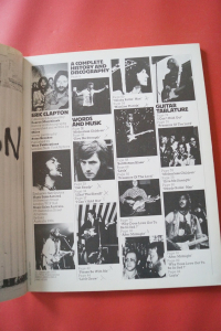 Eric Clapton - 461 Ocean Boulevard & others Songbook Notenbuch Piano Vocal Guitar PVG