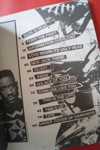 Living Colour - Time´s up Songbook Notenbuch Vocal Guitar