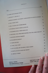 Gunter Gabriel - Band 3 Songbook Notenbuch Piano Vocal