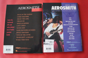 Aerosmith - 1973-1979 & 1979-1998 (Guitar Signature Licks, mit CD) Songboosk Notenbücher Vocal Guitar