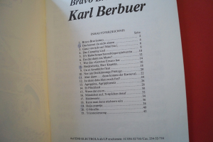 Karl Berbuer - Bravo bravissimo Songbook Notenbuch Piano Vocal